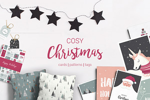 Cosy Christmas- 72 bundle set, a Decorative Illustration by jenny lipets