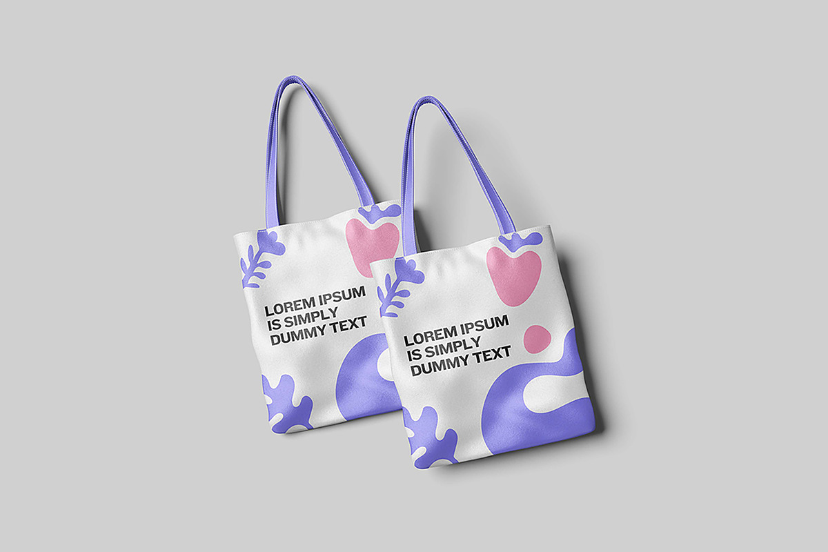 Tote Bag Mockup, an Apparel Mockup by NyakBiett (Photo 4 of 5)
