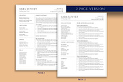 Professional Resume Template Pack, a Resume Template by VictoriousVita (Thumbnail 3 of 8)