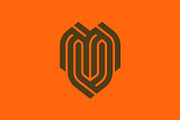 Monogram Letter MV VM Logo, a Branding & Logo Template by Buqancreative (Thumbnail 4 of 4)