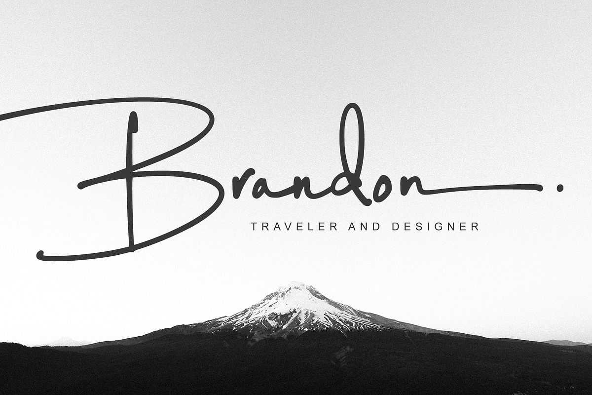 Austin - Stylish Signature Font, a Script Font by alphArtype (Photo 2 of 9)