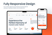 Real Estate Website Landing Page, an UI Kit Template by Squares and Circles (Thumbnail 3 of 6)