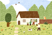 Procreate Colorpencil Brushes, a Brush Add-On by moreslowly (Thumbnail 3 of 6)