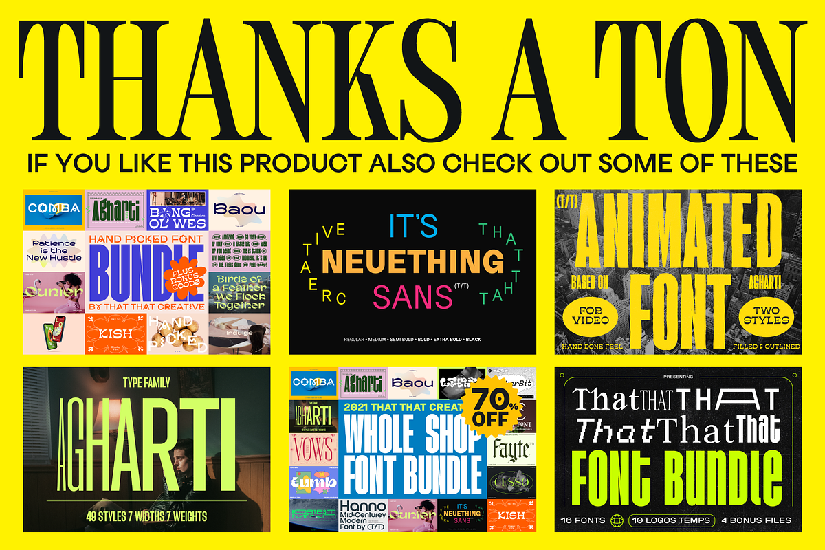 Hand Picked Font Bundle Vol 02, a Blackletter Font by That That Creative (Photo 20 of 20)
