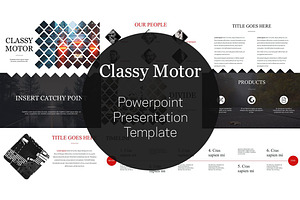 Classy Motor Presentation Template