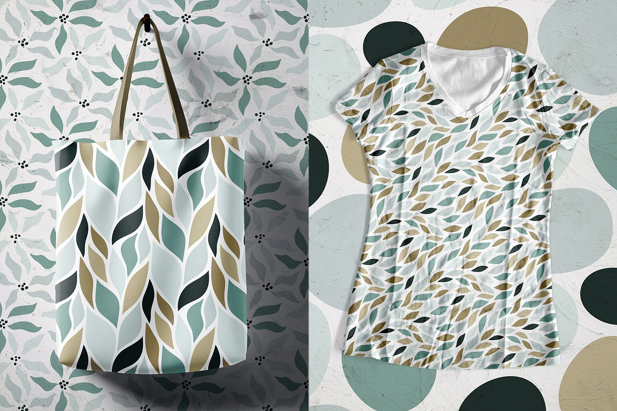 15 seamless patterns, a Pattern Graphic by pineart (Photo 4 of 5)