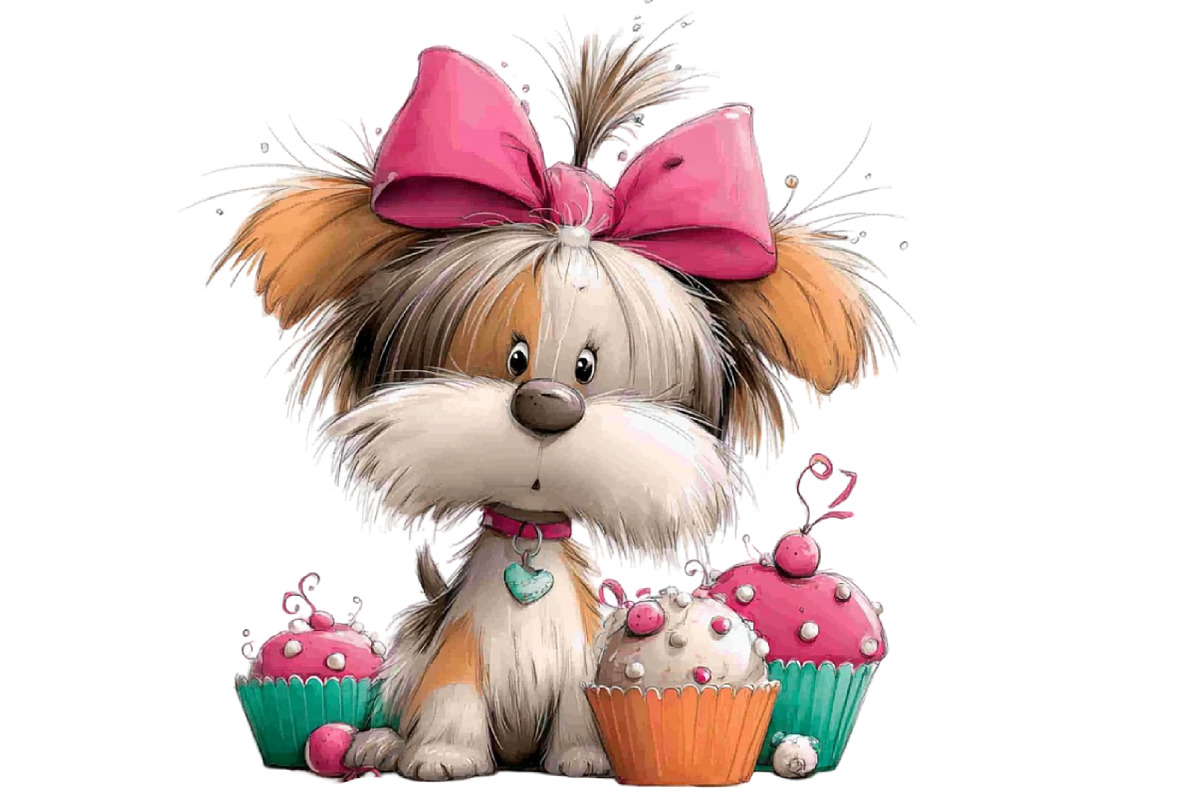 Sweet Christmas Animals clipart, an Illustration by Designworld (Photo 4 of 5)