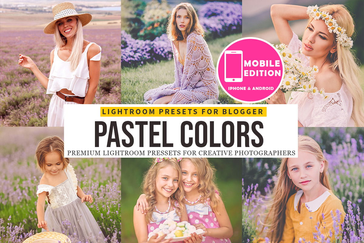 Pastel Lightroom Presets And Mobile