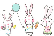 Cheerful Little Bunny, a Brush Add-On by Sense Library (Thumbnail 2 of 7)