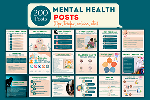 Mental Health - Canva Templates