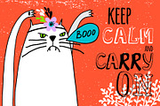 Angry Cat, an Illustration by ianakauri (Thumbnail 1 of 5)
