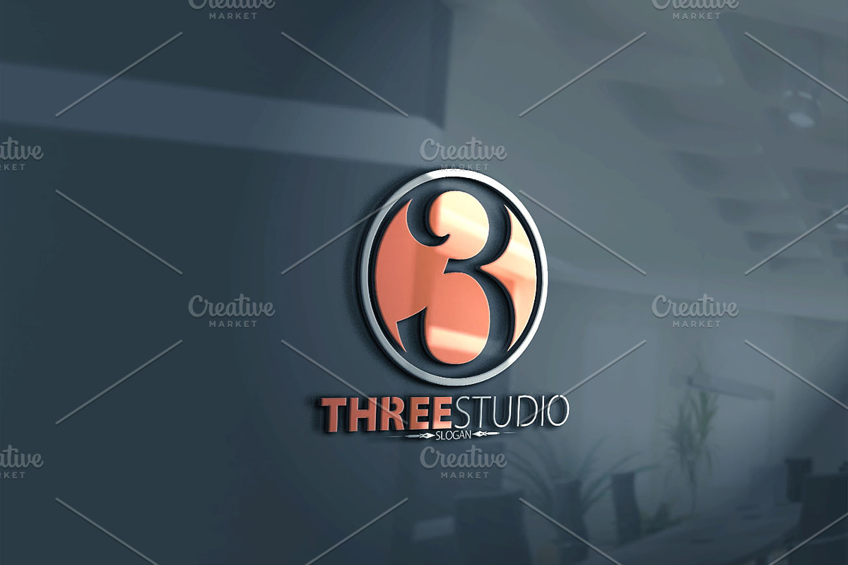Three Logo, a Branding & Logo Template by Josuf Media