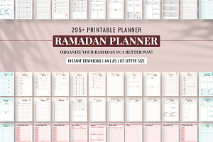 Ramadan Printable Planner Bundle