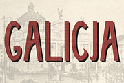 Galicja, a Font by Brendan Ciecko (Thumbnail 1 of 5)