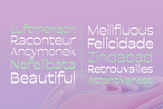 Lunastral Bold, a Sans Serif Font by OceaneM (Thumbnail 5 of 8)