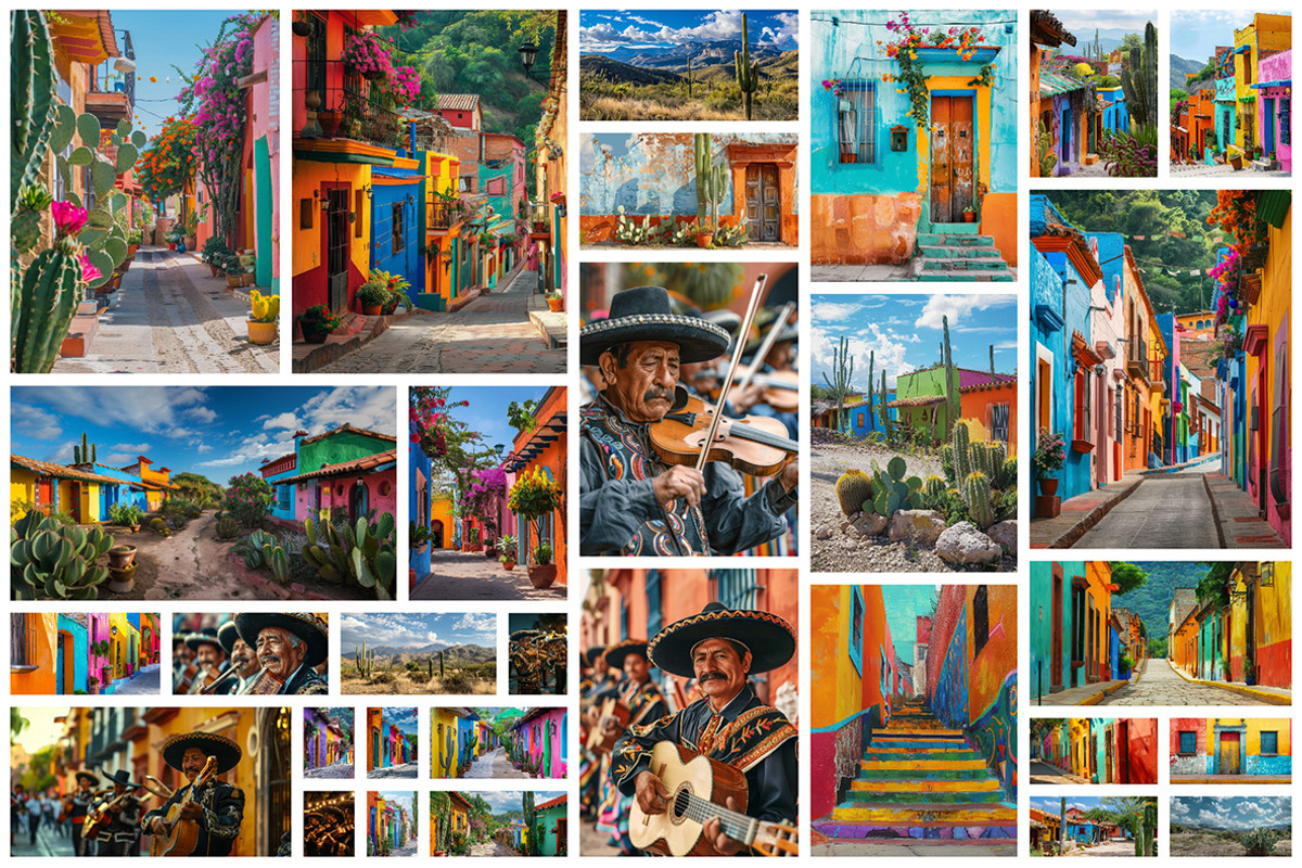 Mexico vibe - 164 images., a Holiday Photo by Handmadefont (Photo 2 of 14)