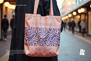Totebag Street Mockup Set - Vol 5, a Product Mockup by DOBE Studio (Thumbnail 2 of 4)