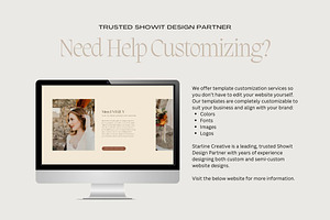 Showit Website Template Photographer