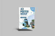 A3 Poster Mockup, an Advertising Mockup by Bangdastudio (Thumbnail 2 of 7)