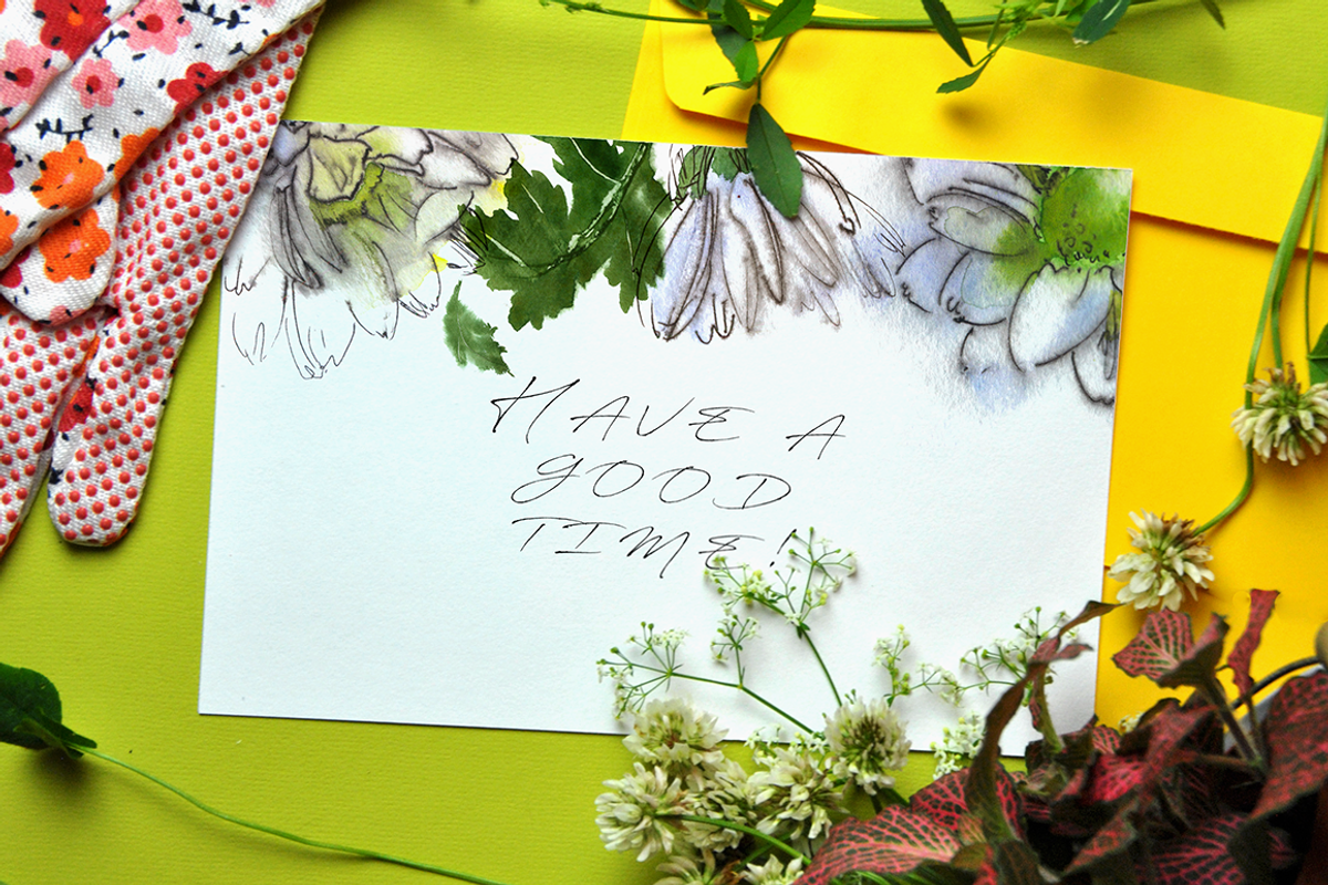 Garden Flowers - Watercolor elements, an Illustration by Graphic Republic (Photo 4 of 5)