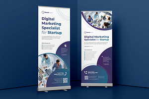 Marketing Specialist Roll Up Banner