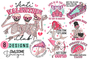 Anti Valentine Day Sublimation