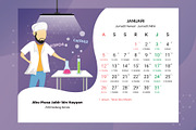 2020 Calendar - Muslim Scientist, a Stationery Template by Ted-sign (Thumbnail 28 of 39)