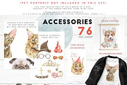 Animals Watercolor Clipart Bundle, an Animal Illustration by Cat In Colour (Thumbnail 4 of 41)