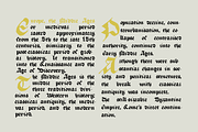 True Blackletters font, a Blackletter Font by kaer_shop (Thumbnail 5 of 12)
