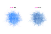 Smoky shapes on white background, an Illustration by Julvil (Thumbnail 3 of 6)