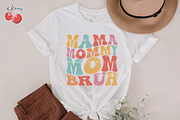Retro Mama Mommy Mom Bruh SVG, a Graphic by Cherry.designs (Thumbnail 3 of 3)