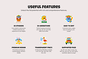 Animated Chicago Stickers, an Emoji Icon by Prosymbols (Thumbnail 2 of 13)