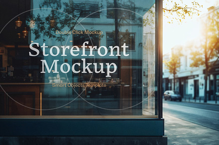 Window Logo Mockup, an Advertising Mockup by Design Squad