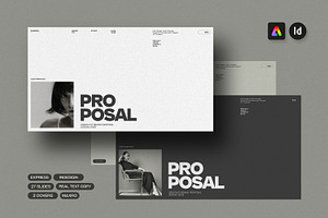 Maxro | Brand Proposal Template