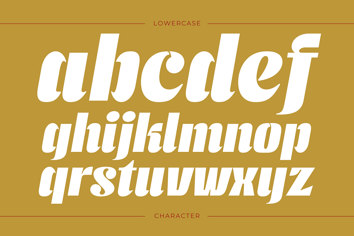 Keryla Retro - Branding Logo Font, a Sans Serif Font by Nirmana Visual (Photo 3 of 11)