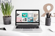 MacBook Pro Responsive Mock-Up, a Mac Mockup by Dikarte.Store (Thumbnail 4 of 12)