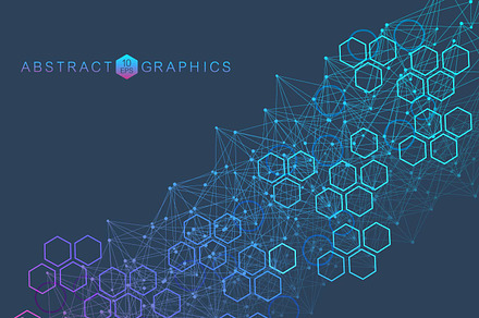 Geometric abstract background, a Healthcare Illustration by pro500