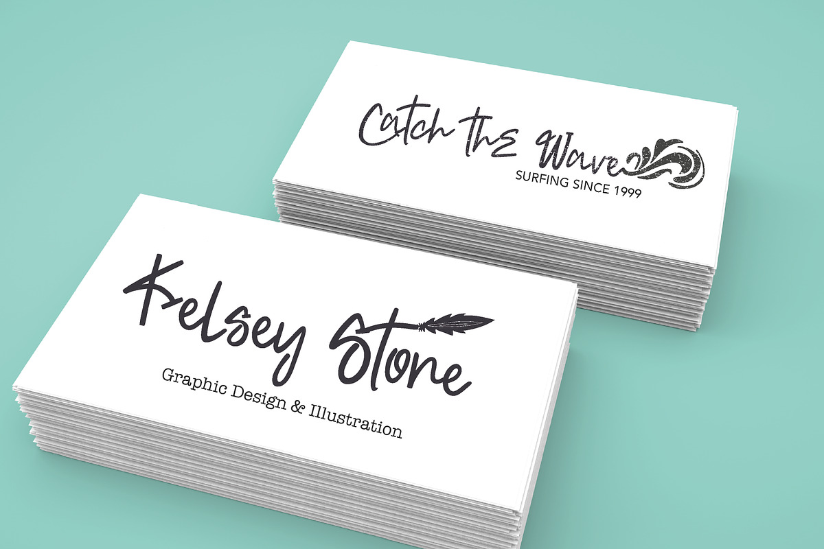 SaltRock | Beachy Script preview 3