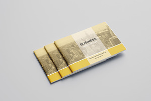 Business Brochure Template, a Brochure Template by retrographix