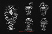 10 Bundle Dark Art Holy Grail Magic, an Illustration by Morspective (Thumbnail 3 of 7)