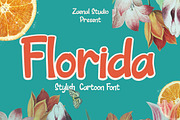 Florida, a Script Font by Zaenal Studio (Thumbnail 1 of 10)