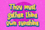 Bitashine Lovely Font, a Script Font by skiiller studio (Thumbnail 2 of 7)