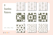 Easter Patterns, a Pattern Graphic by feverfew.an (Thumbnail 2 of 7)