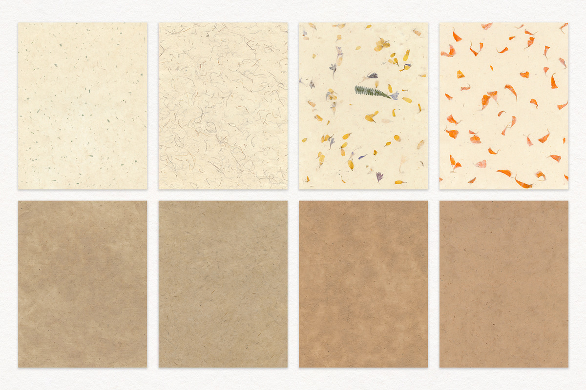 Handmade Paper Textures, a Texture Graphic by Tidemuse (Photo 3 of 5)