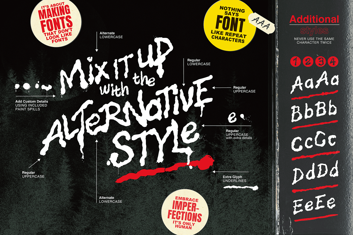 Nightmare Street - Halloween Font, a Font by Wingsart Studio (Photo 8 of 16)