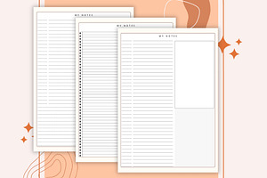 Digital Notes Templates Goodnotes