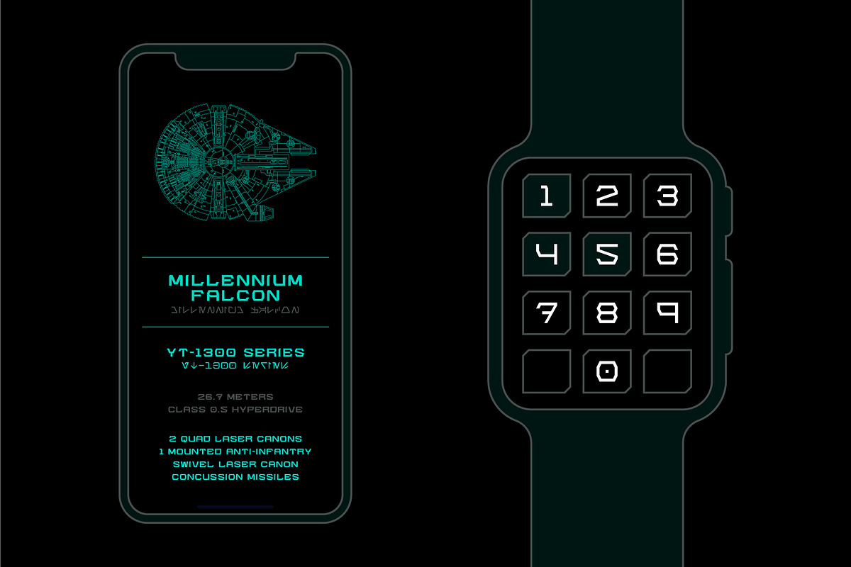 T415 Parsec, a Font by Type415™ (Photo 3 of 5)