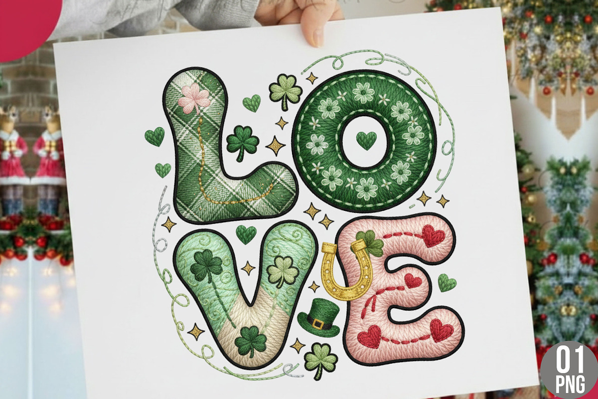 St Patricks Day Png, Funny Love Png, an Illustration by Designking (Photo 1 of 6)
