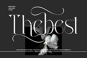 Merchant Challenge Font, a Serif Font by 177Studio (Thumbnail 5 of 8)
