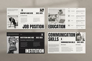CV Presentation Design Template, a Presentation Template by TemplatesForest (Thumbnail 3 of 5)